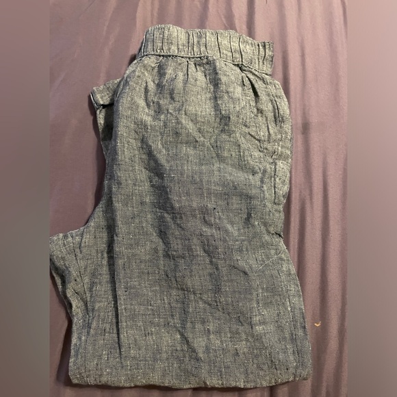 Rachel Roy 100% Linen Pants Size Medium - Picture 7 of 8